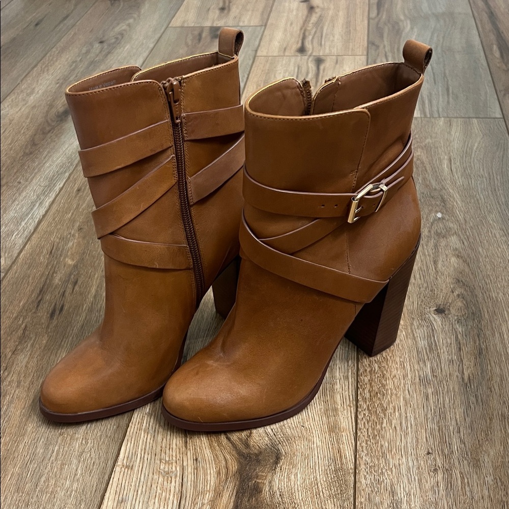 Aldo Brown Leather Boot - Sz.8.5 - Picture 3 of 10